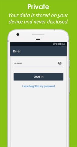 Briar для Android — скриншот 2