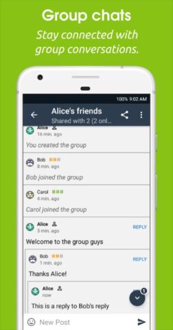 Briar для Android — скриншот 3