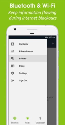 Briar для Android — скриншот 4