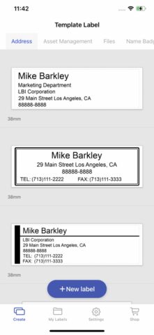 Brother iPrint&Label для iOS — скриншот 1