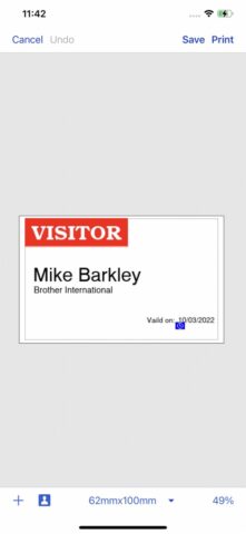 Brother iPrint&Label для iOS — скриншот 2