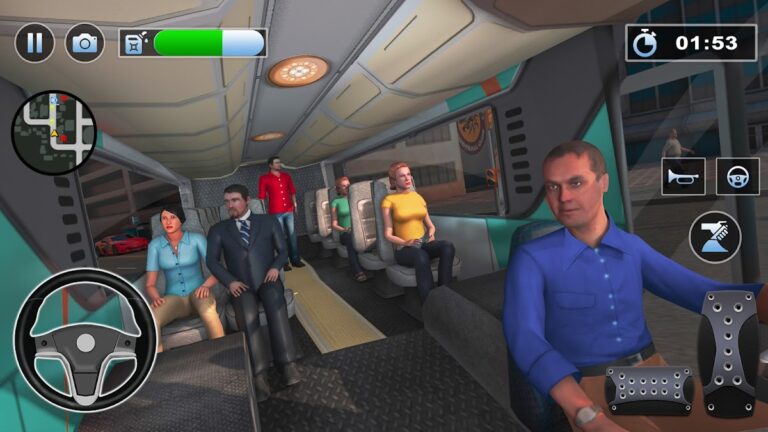 Bus Simulator : 3D Bus Games — скриншот 2