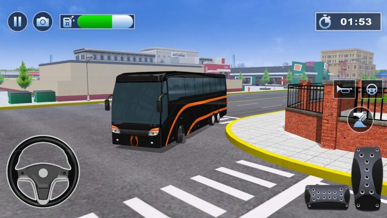 Bus Simulator : 3D Bus Games — скриншот 3