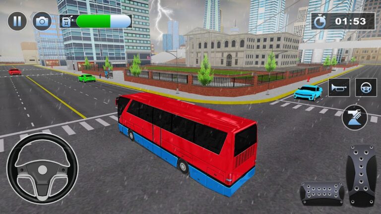 Bus Simulator : 3D Bus Games — скриншот 5