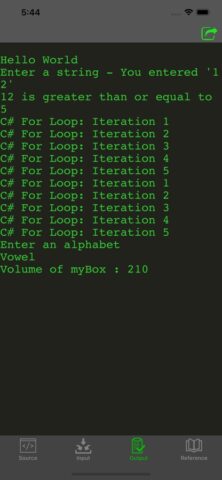 C# Programming Compiler для iOS — скриншот 2