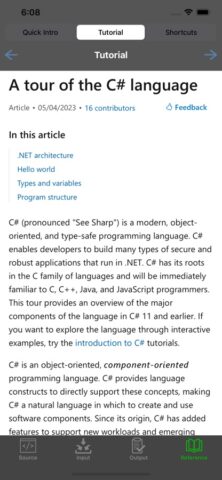 C# Programming Compiler для iOS — скриншот 5