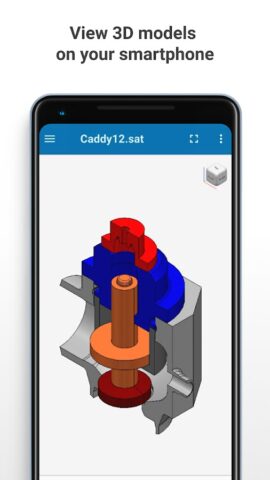 CAD Exchanger: просмотр 3D для Android — скриншот 1