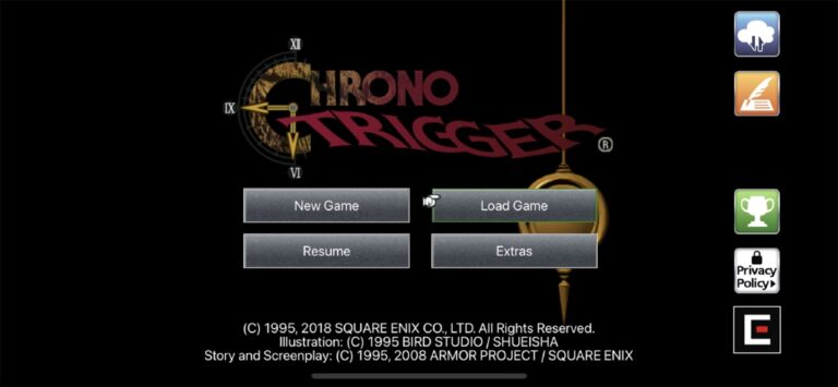 CHRONO TRIGGER (Upgrade Ver.) для iOS — скриншот 1