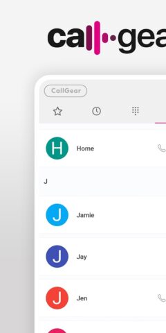 CallGear для Android — скриншот 1