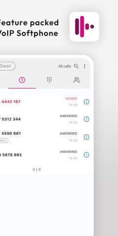 CallGear для Android — скриншот 4
