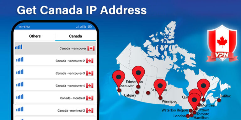 Canada VPN — Fast & Secure для Android — скриншот 3