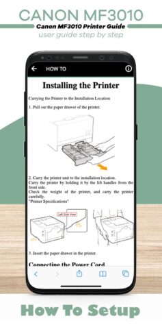 Canon MF3010 Printer Guide для Android — скриншот 2