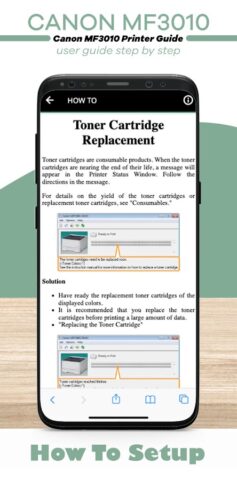 Canon MF3010 Printer Guide для Android — скриншот 4