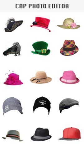 Cap Photo Editor: Pic Editing для Android — скриншот 3