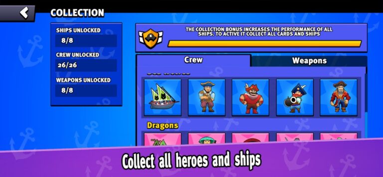 Captains TCG для Android — скриншот 3