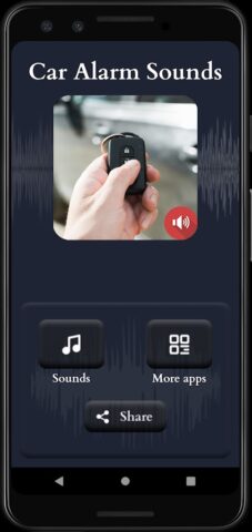 звуки автосигнализации для Android — скриншот 2