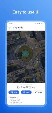 Местоположение автомобиля для Android — скриншот 3
