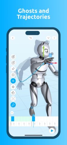 Cascadeur: 3D animation для iOS — скриншот 3