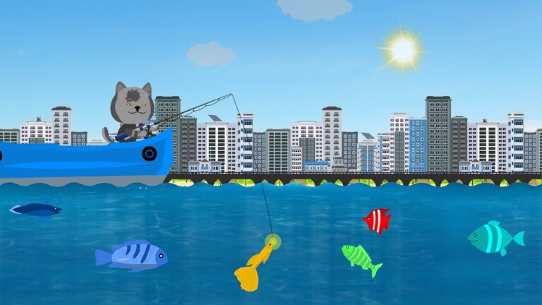 Cat Gos Fishing Simulator для Android — скриншот 4