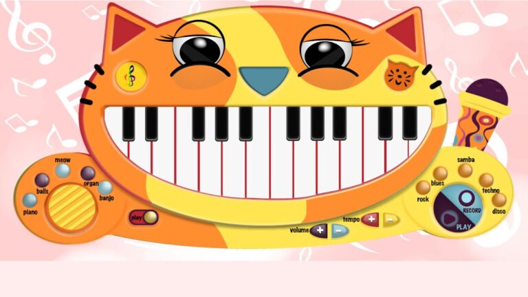 Cat Piano Sounds Music для Android — скриншот 1