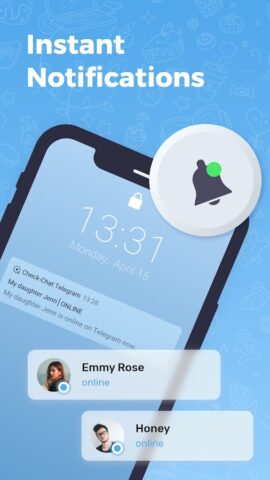Check-Chat. TG Messanger для Android — скриншот 1
