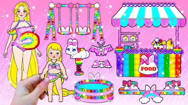 Куклы Чиби Одеваются Макияж для Android — скриншот 1