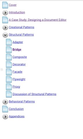 Chm Reader X для Android — скриншот 4