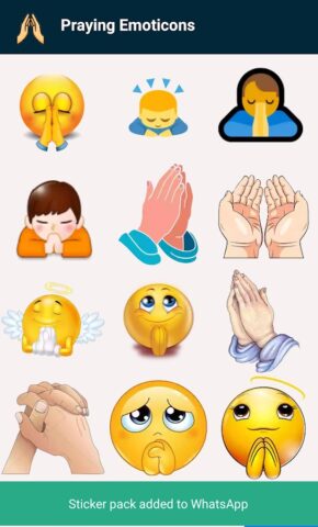 Christian Emojis Stickers для Android — скриншот 3