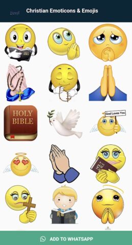 Christian Stickers для Android — скриншот 4