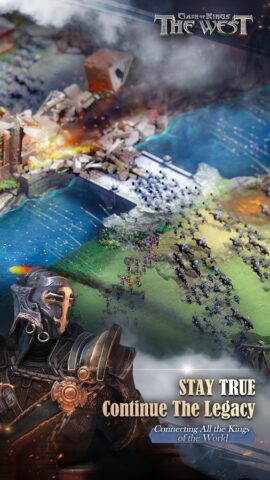 Clash of Kings:The West для Android — скриншот 1