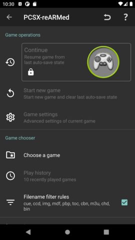 Эмулятор ретро-игр ClassicBoy для Android — скриншот 2