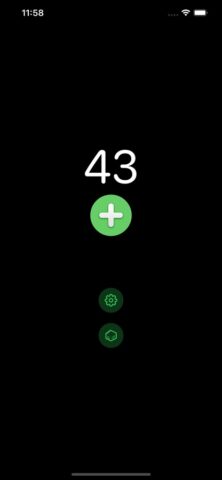 Clicker — Count Anything для iOS — скриншот 1