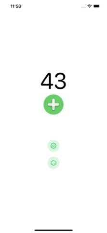 Clicker — Count Anything для iOS — скриншот 2