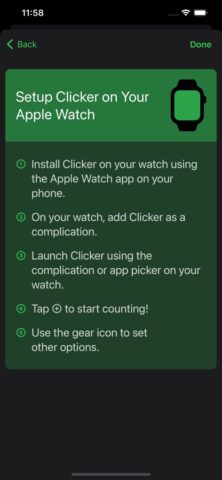 Clicker — Count Anything для iOS — скриншот 4