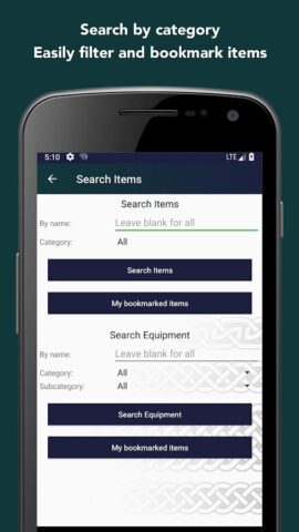 Complete Reference for DnD 5 для Android — скриншот 2