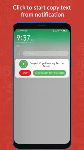 Copy Paste any Text on Screen для Android — скриншот 1