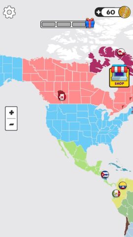 Country Balls: World War для Android — скриншот 3