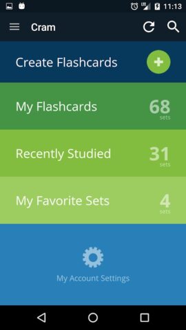 Cram.com Flashcards для Android — скриншот 2