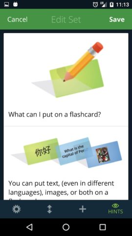 Cram.com Flashcards для Android — скриншот 3
