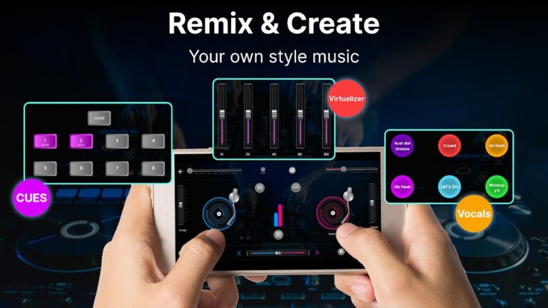 DJ Mixer: Music Mixer для Android — скриншот 3