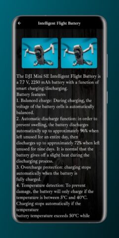 DJI Fly-DJI Mini 2 Fly-Guide для Android — скриншот 4