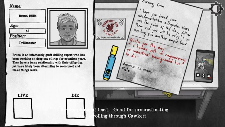 Death and Taxes для Android — скриншот 1