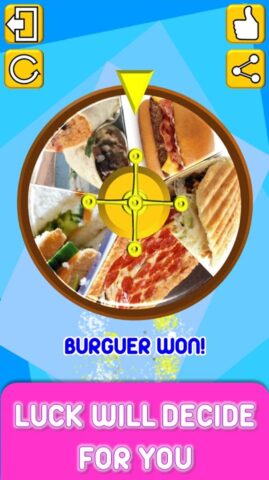 Крутить колесо/Решение рулетку для Android — скриншот 1