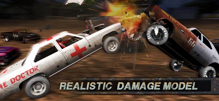 Demolition Derby: Crash Racing для iOS — скриншот 1