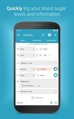Diabetes:M для Android — скриншот 2