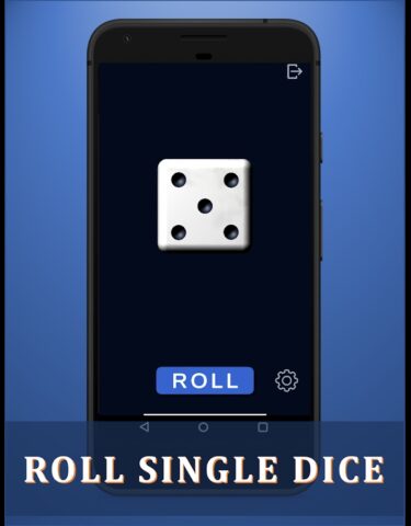 Dice rolling — 3D dice roller для Android — скриншот 2