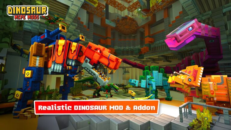 Dinosaur Craft Mods Minecraft для Android — скриншот 3