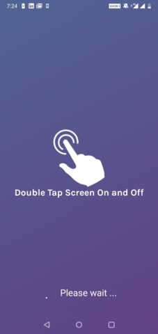 Double Tap Screen On and Off — для Android — скриншот 1
