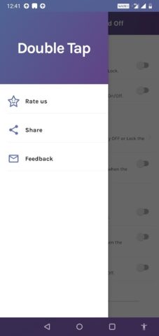 Double Tap Screen On and Off — для Android — скриншот 3