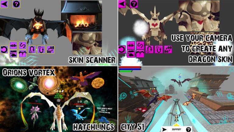 Dragons Online  3D Multiplayer для Android — скриншот 1